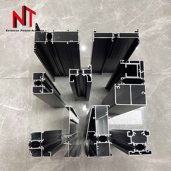 Different types aluminum folding door profiles suppliers