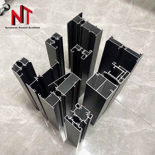 Different types aluminum folding door profiles suppliers