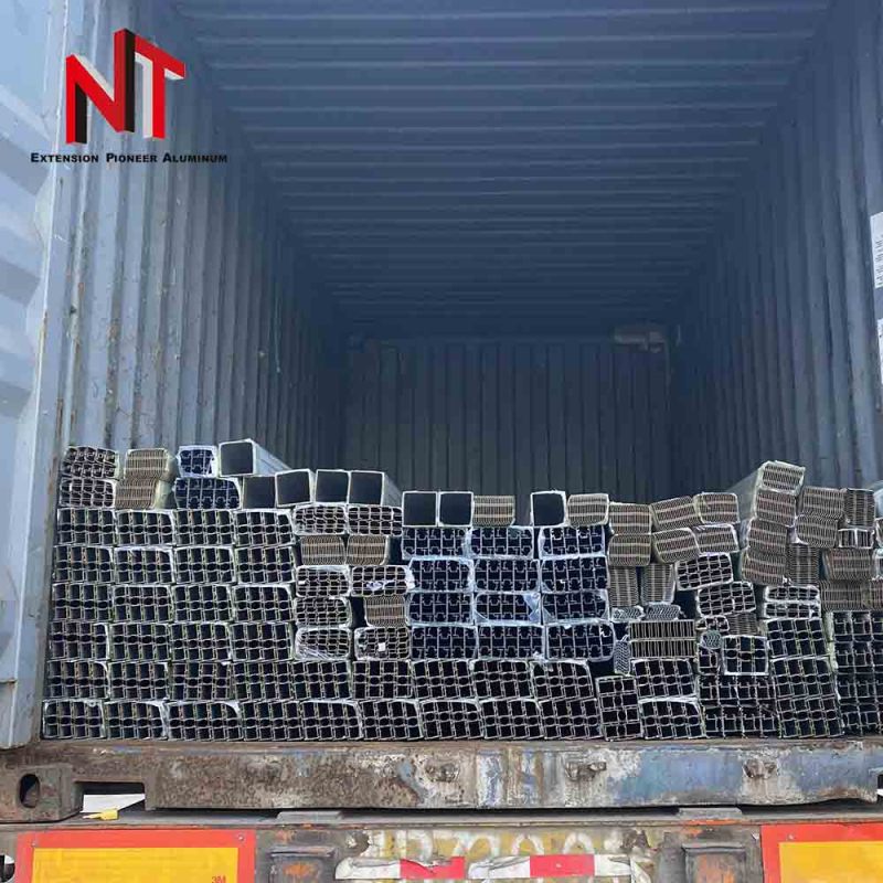 Aluminium profile for automatic door