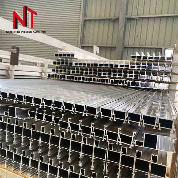 Aluminum materials for windows and doors