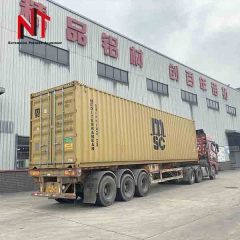 Aluminium interior door frame