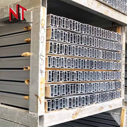 Mill finished thermal insulation aluminium profiles