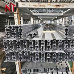 Aluminum profile for sliding door roller