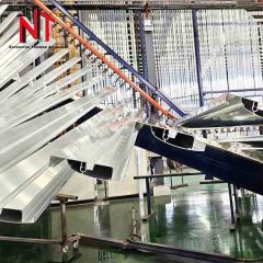 Aluminum light channel louvers
