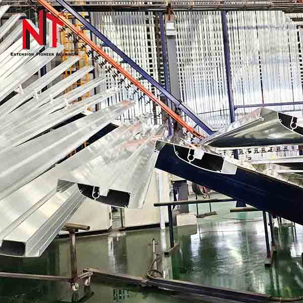Aluminum light channel louvers