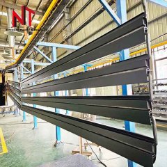 Aluminum light channel louvers