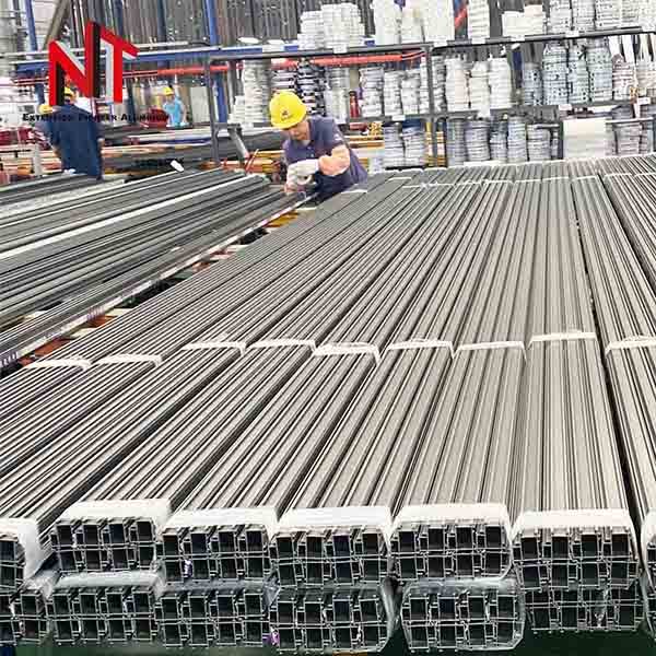 Thermal aluminum sliding doors thin profile