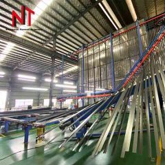 Thermal aluminum sliding doors thin profile