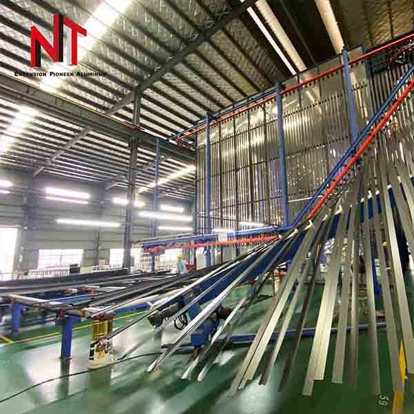 Thermal aluminum sliding doors thin profile