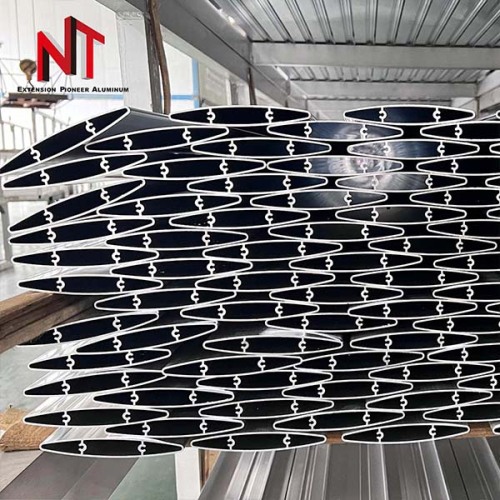 Aluminium window louver profile