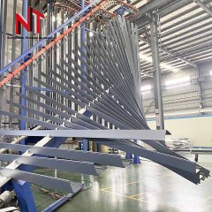 extruded profiles for pergola