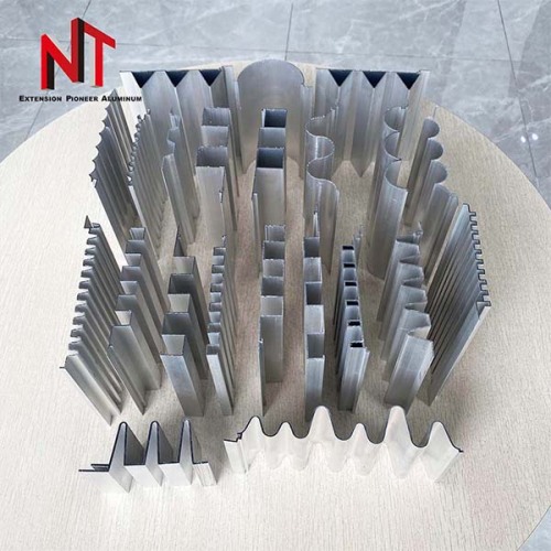 Aluminum wave board material
