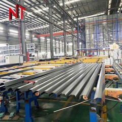 Coated pergola extruded profiles aluminium 6061