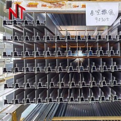 Aluminium sliding profile