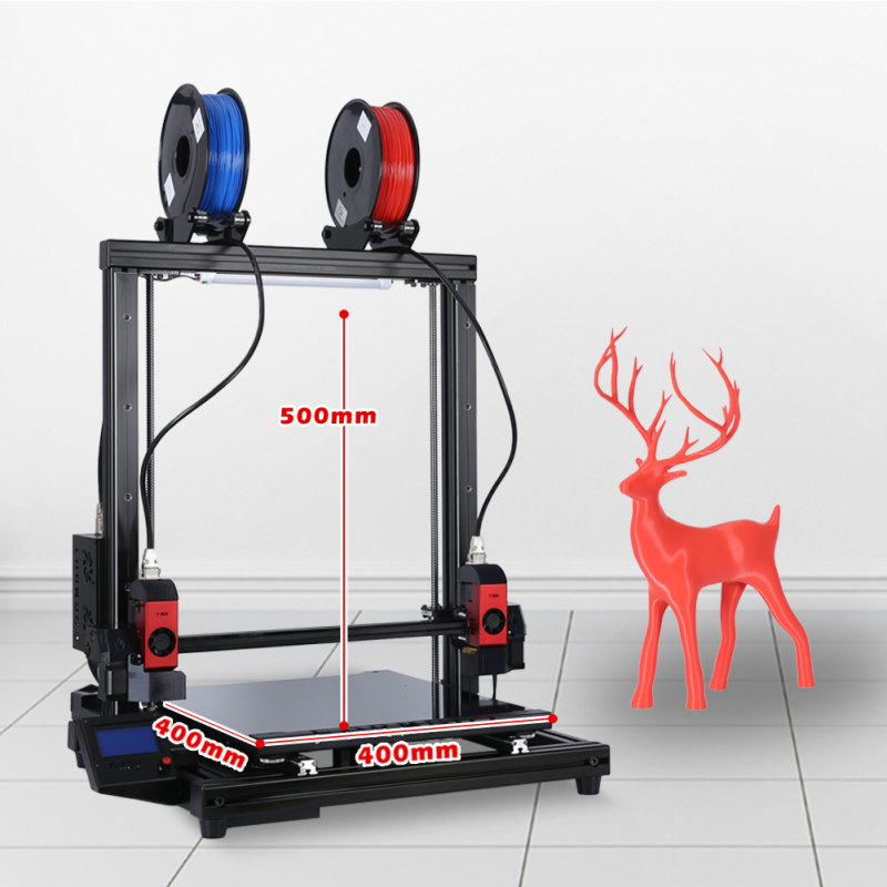 FORMBOT Large Format Multifunction 3D Printer T-Rex 2+ with 400x400x500mm Build Size