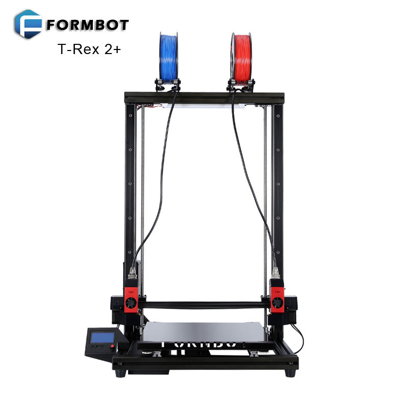 FORMBOT T-Rex 2+ Large 3D Printer with Customized Z Axis Height 400x400x700mm