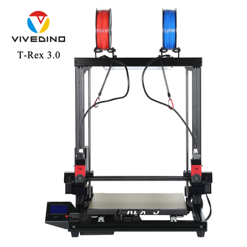 VIVEDINO T-Rex 3.0 Multi-function Big Size 3D Printer