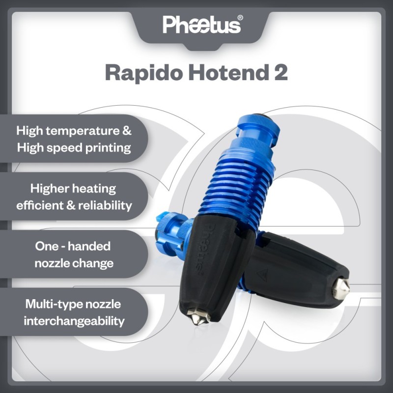 Rapido 2.0 Hotend Genuine Phaetus