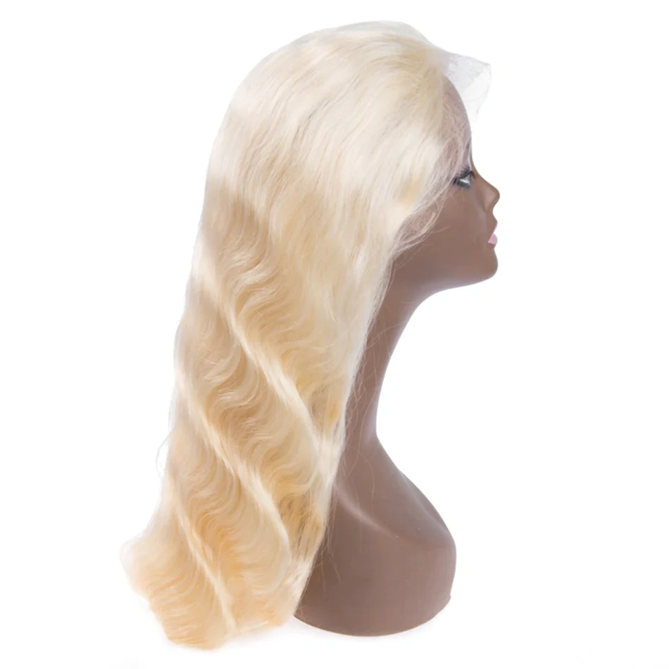 Dima 13x4 613 Body Wave Blonde Lace Frontal Human Hair Pre-made Wig