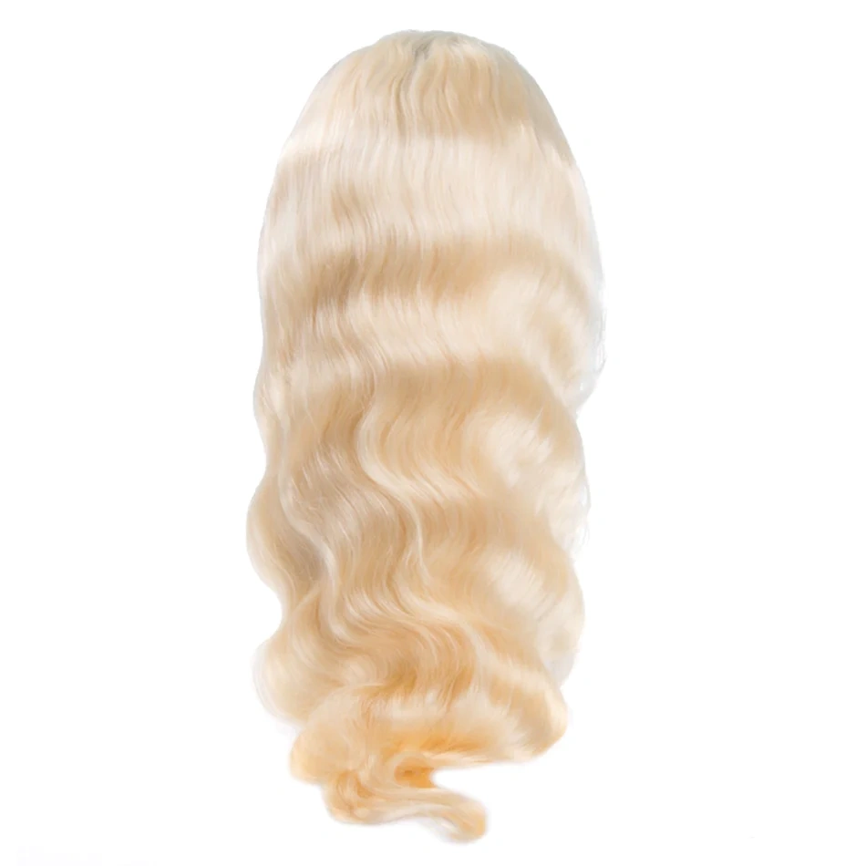 Dima 13x4 613 Body Wave Blonde Lace Frontal Human Hair Pre-made Wig