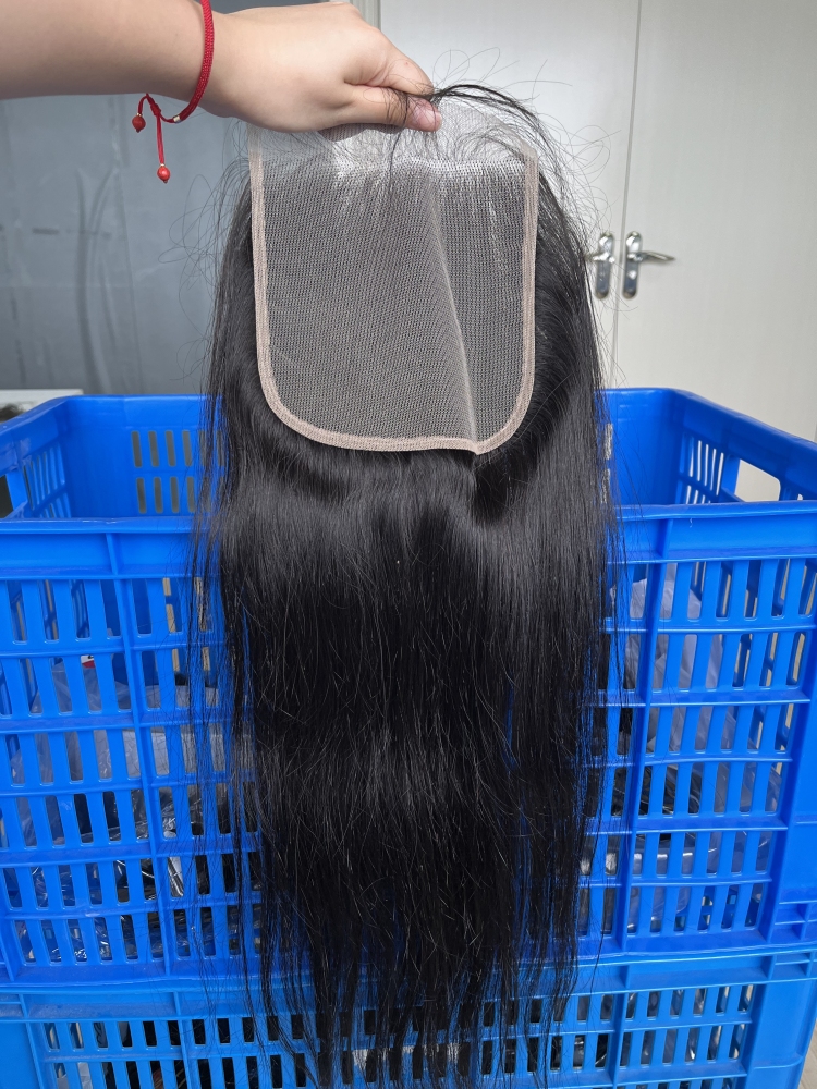 Dima Raw Straight Hair 6x6 Transparent Lace Closure Raw Hair Extension