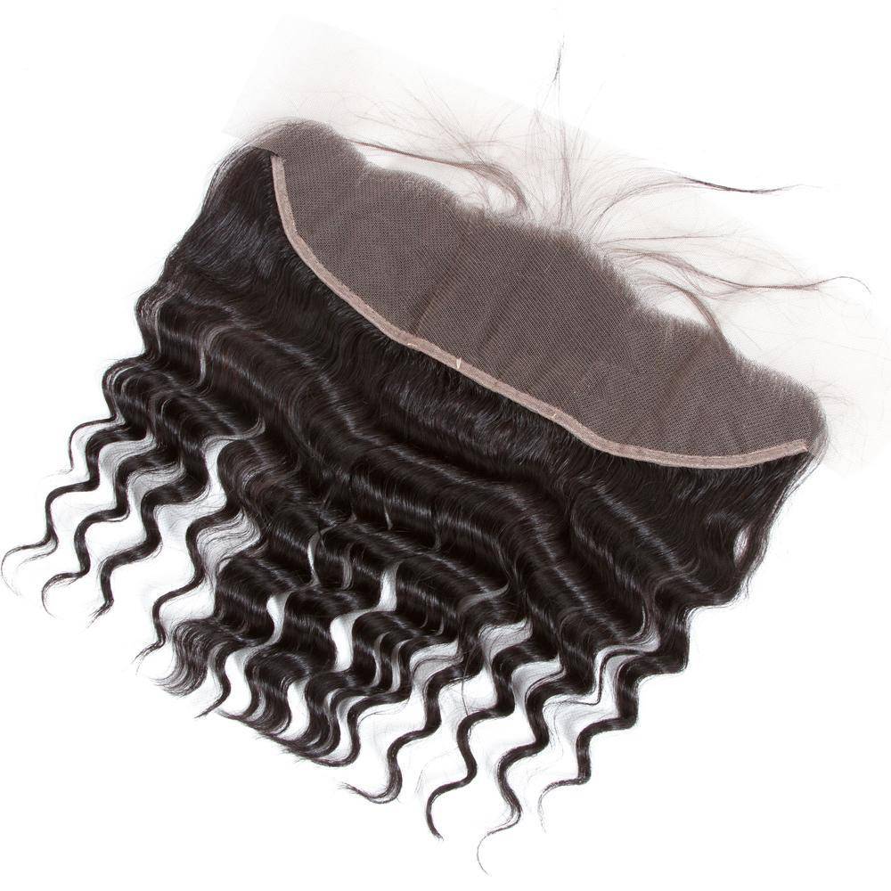 Dima 12A Brazilian Hair Loose Deep 13x6 Transparent Lace Frontal Human Hair