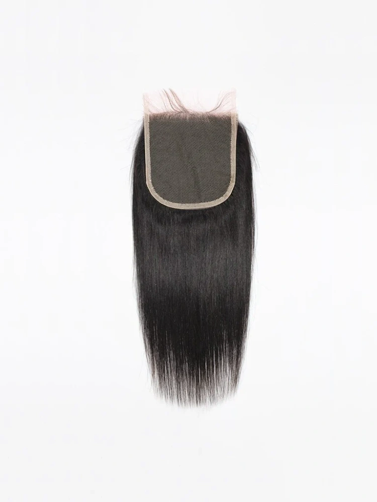 Dima 12A Straight Brazilian Mink Human Hair 6x6 Transparent Lace Closure