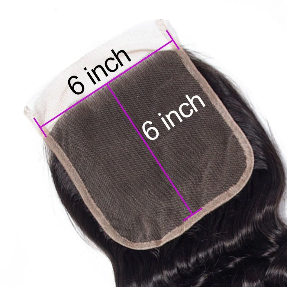Dima Straight Brazilian Human Hair Extension Free Part 5x5 Transparent Lace Closure