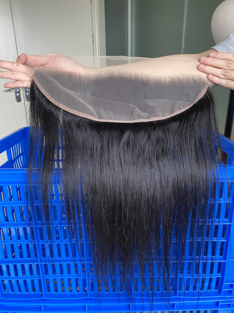 Dima Hot Sale Straight Raw Hair 13x6 Transparent Lace Frontal