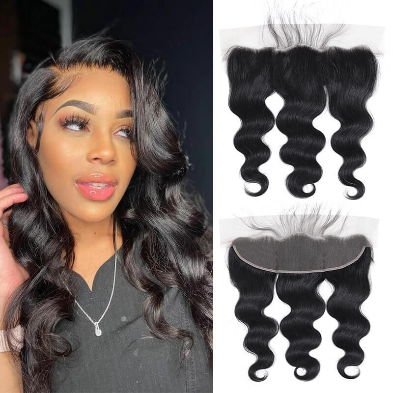 Dima Brazilian Hair 12A Body Wave Mink Hair 13x6 Transparent Lace Frontal