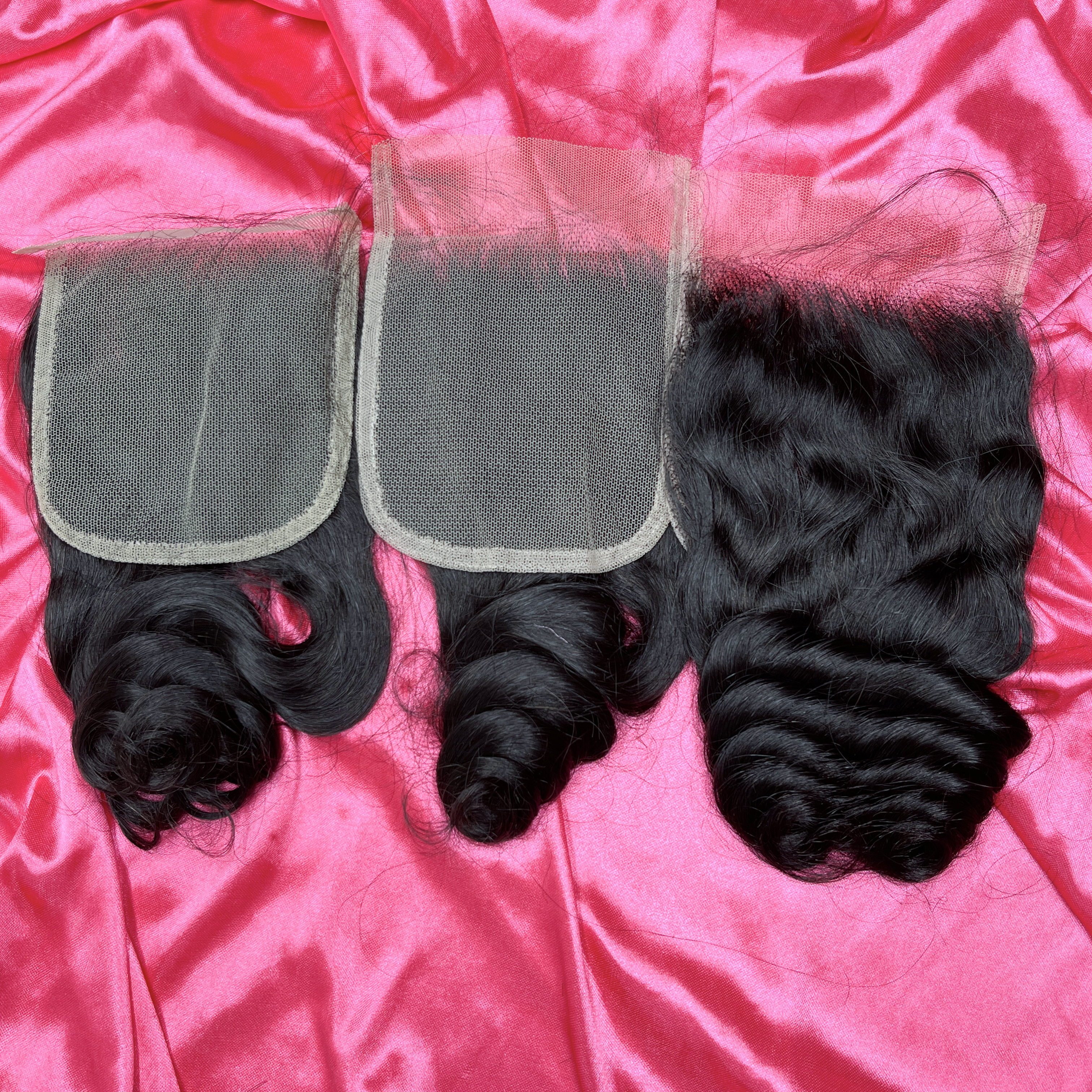 Dima 100% Unprocessed Virgin Brazilian Human Hair Loose Wave 5x5 Transparent Lace Closure