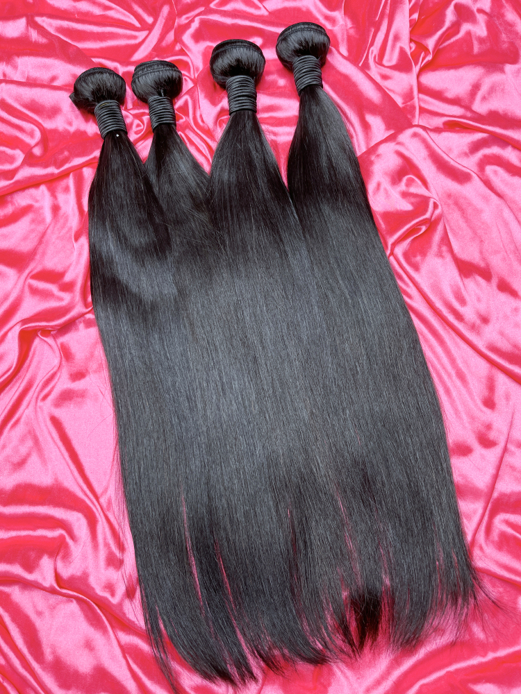 Dima Brazilian Straight 3 Bundles Unprocessed Virgin Hair Weave