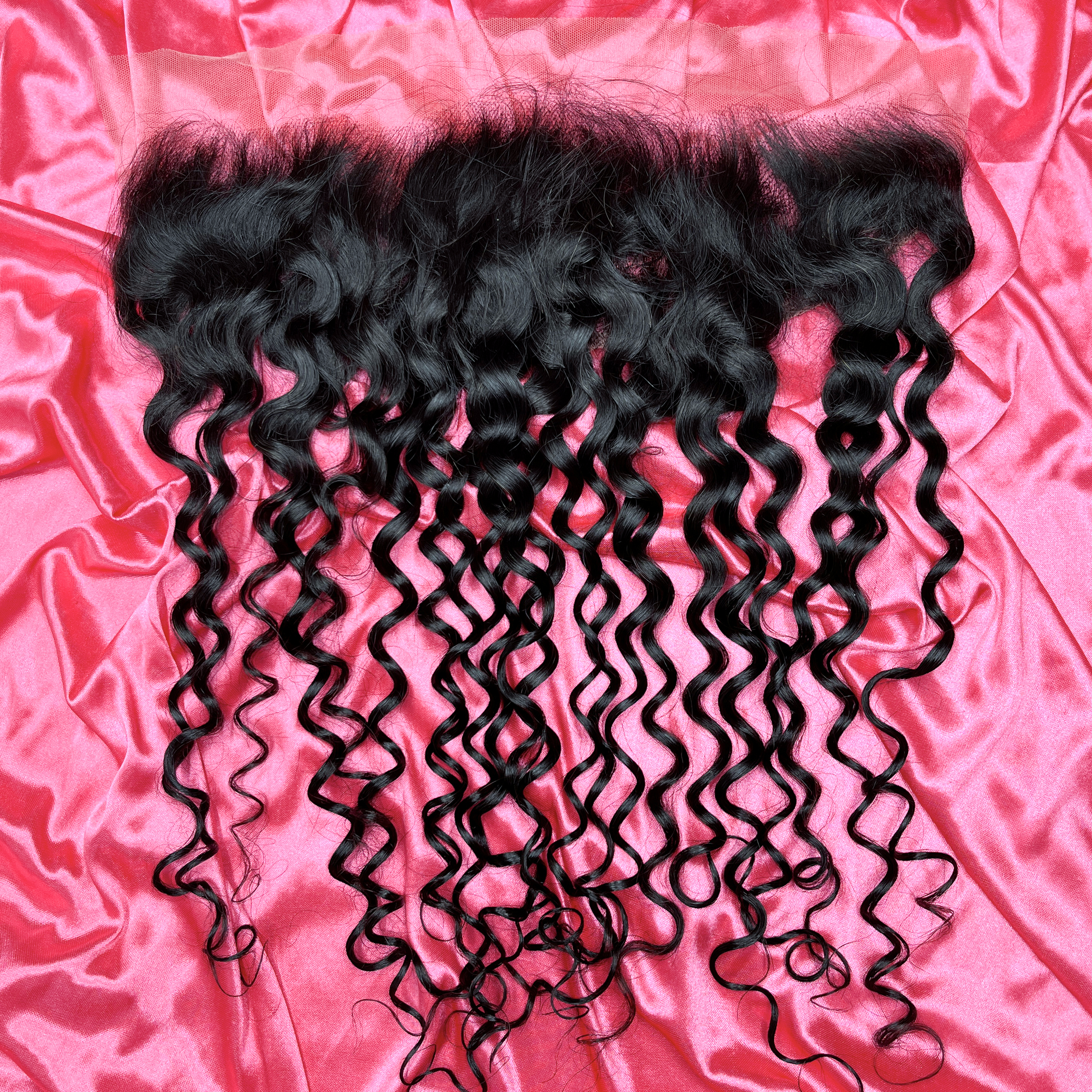 Dima 12A Brazilian Virgin Hair Water Wave 13x4 Ear to Ear Transparent Lace Frontal