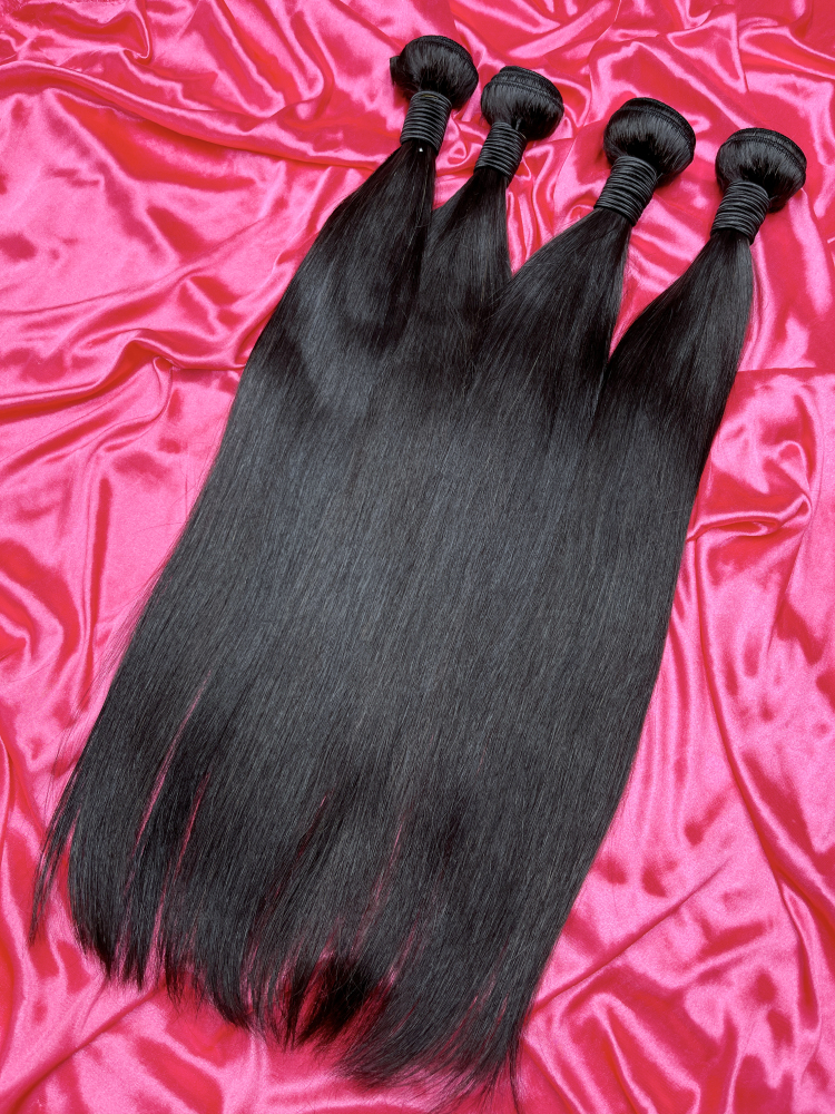 Dima Brazilian Straight 3 Bundles Unprocessed Virgin Hair Weave