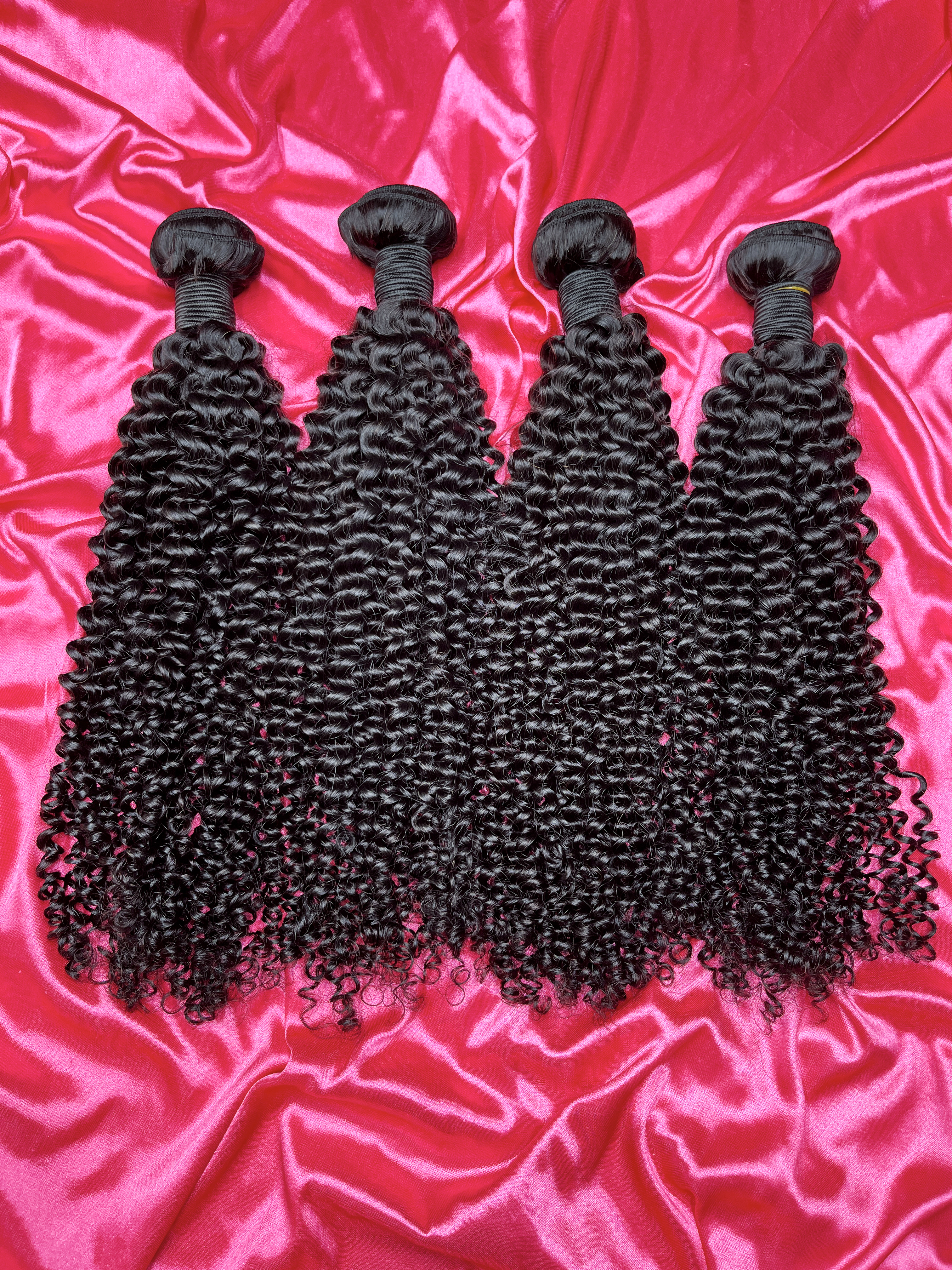 Dima Soft Jerry Curly 3 Brazilian Hair Bundles Extensions