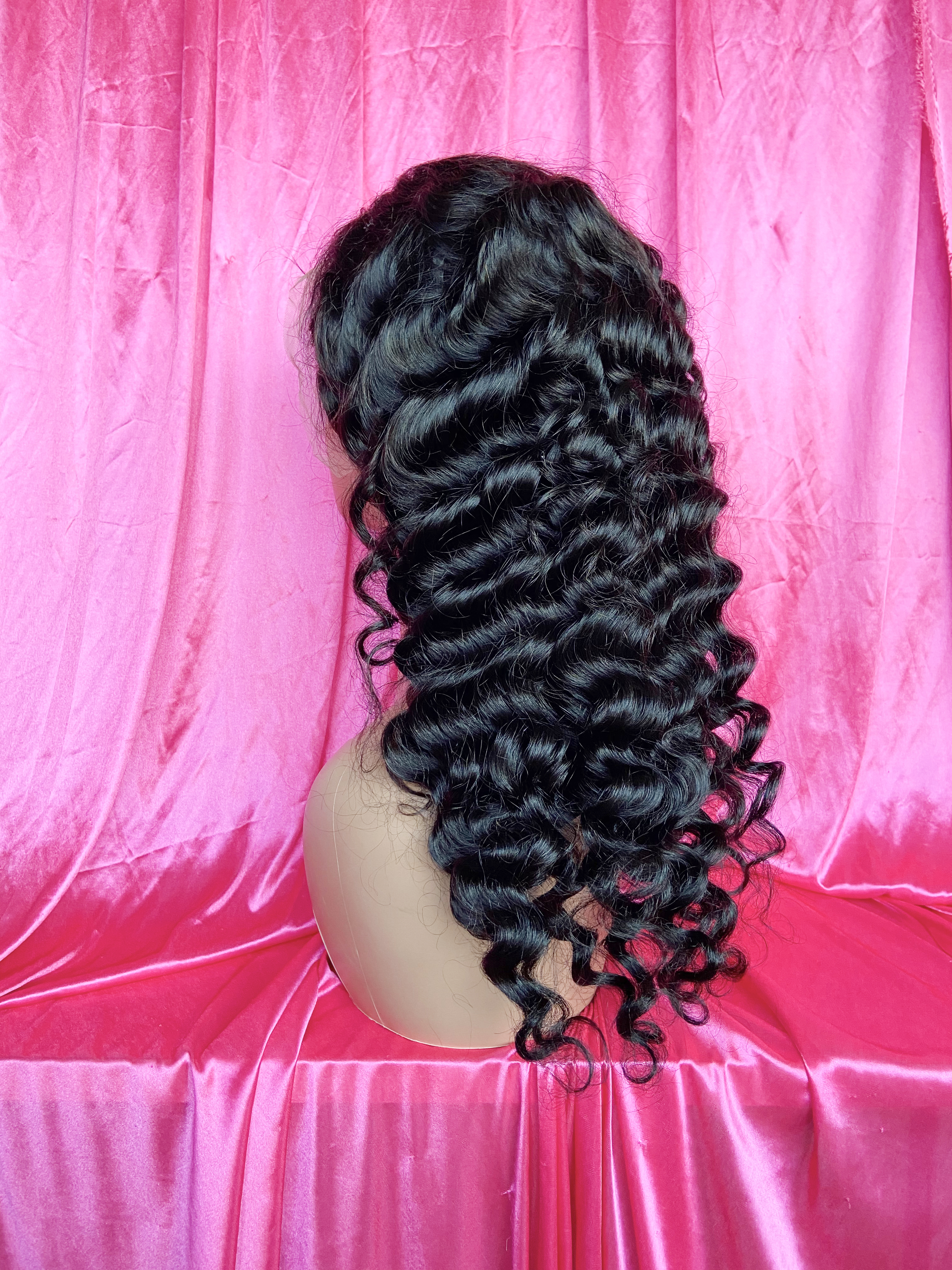 Dima Loose Deep Wave Wig 13x6 Transparent Lace Front Pre-made Wig