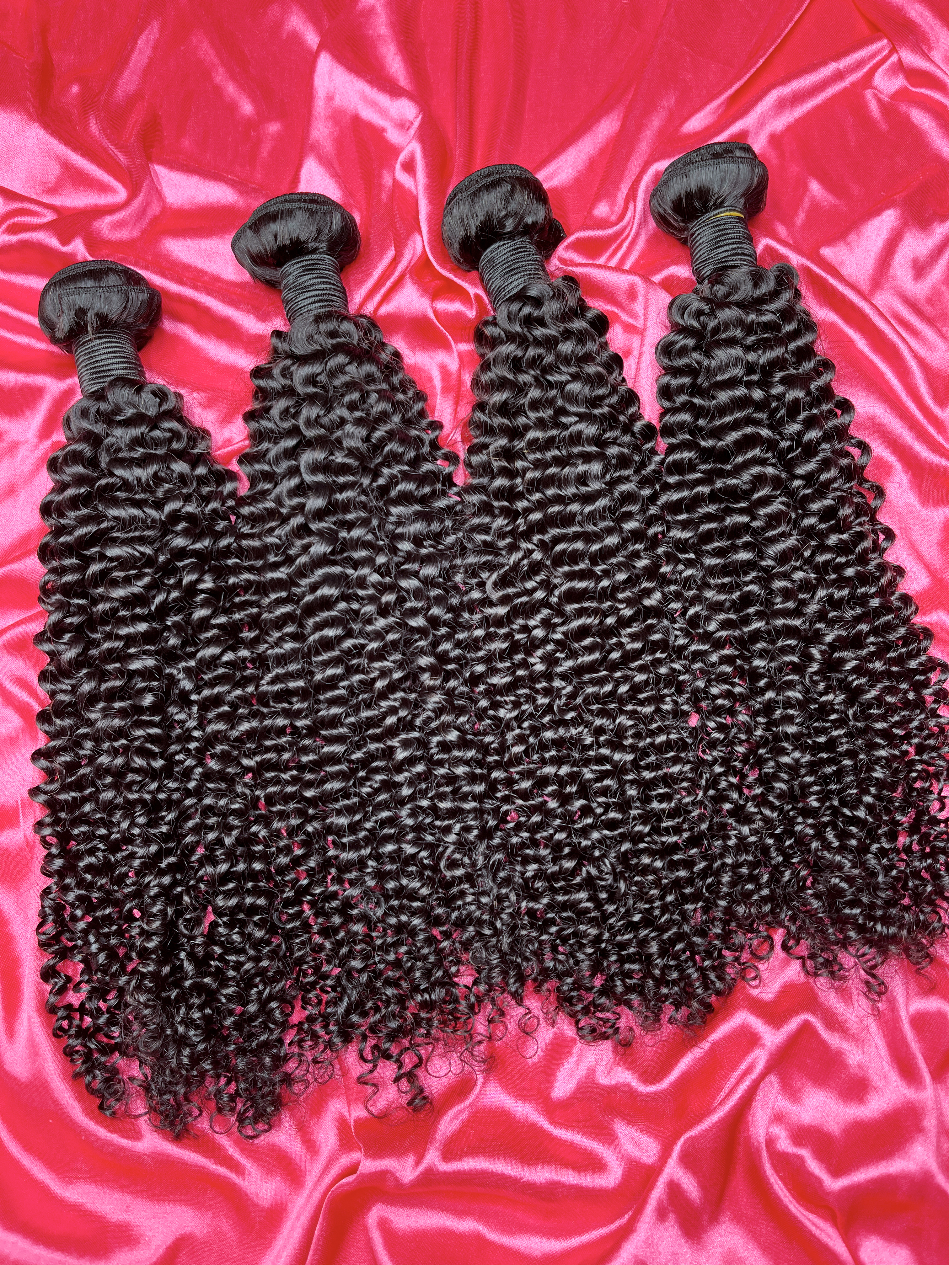 Dima Soft Jerry Curly 3 Brazilian Hair Bundles Extensions