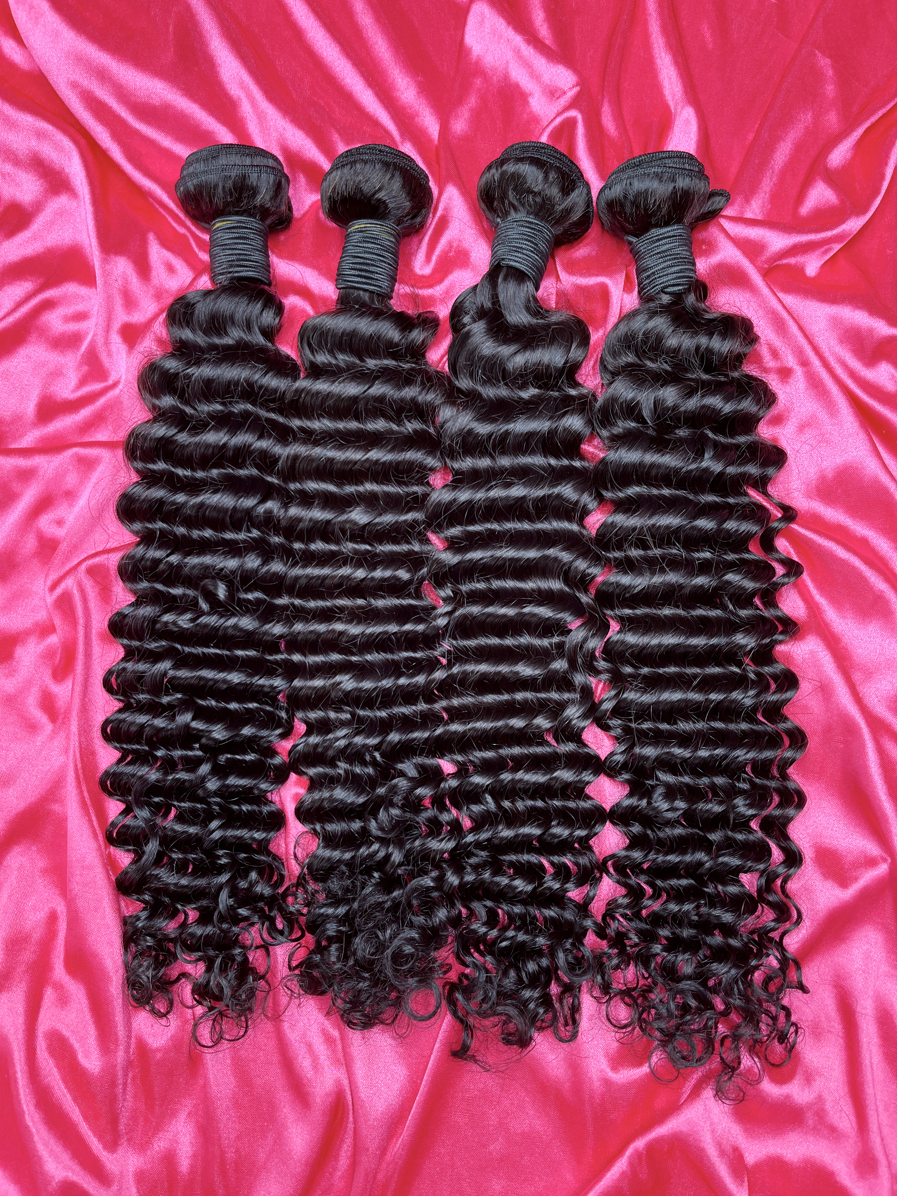 Dima Brazilian Deep Wave Virgin Human Hair Single Bundle