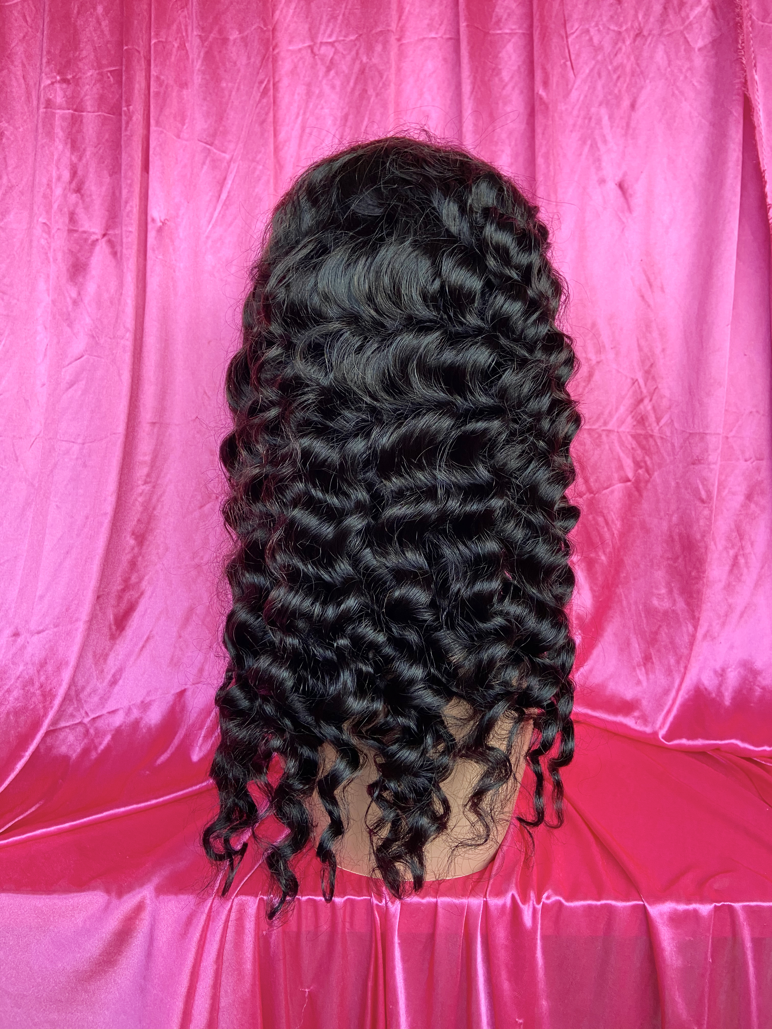 Dima Loose Deep Wave Wig 13x6 Transparent Lace Front Pre-made Wig