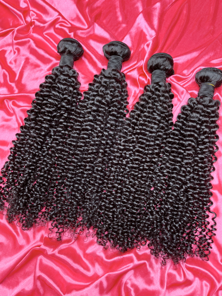 Dima Virgin Brazilian Jerry Curly Hair Extension No Tangle