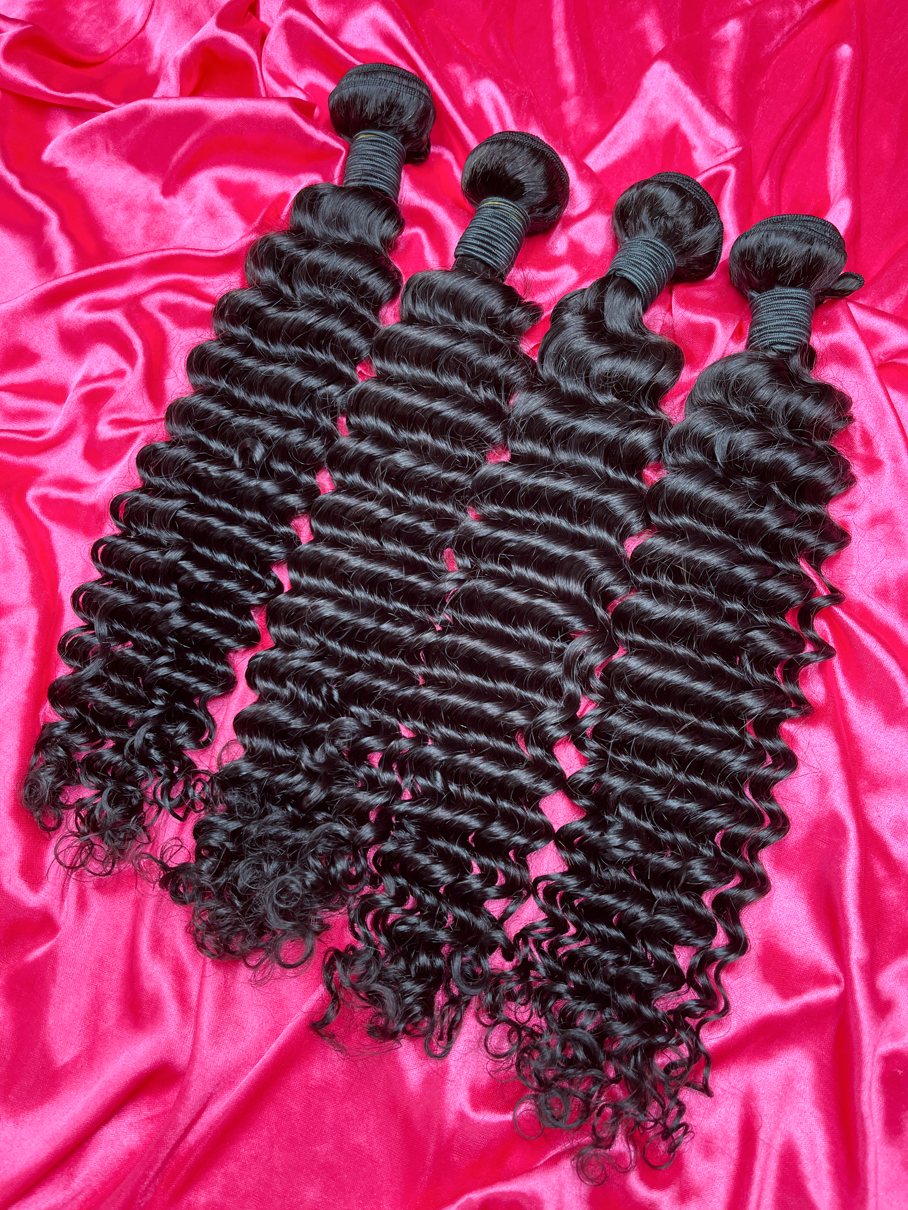 Dima Brazilian Deep Wave Virgin Human Hair Single Bundle