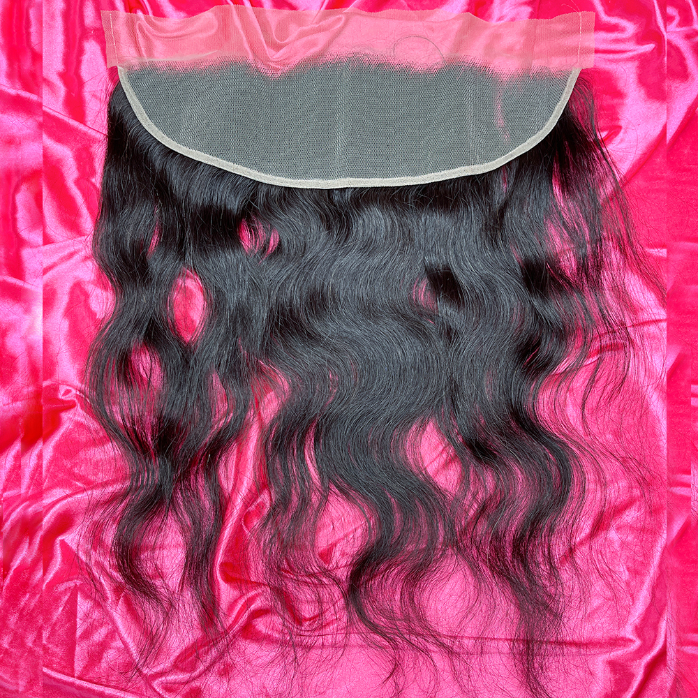 Dima Indian Wavy Best Raw Hair 13x4 Transparent Lace Frontal