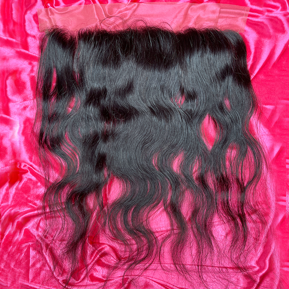 Dima Indian Wavy Best Raw Hair 13x4 Transparent Lace Frontal