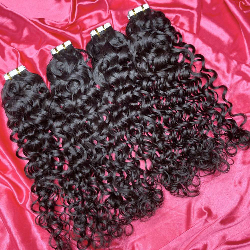 Dima Hair 12a Grade Tape In Extension  Water Wave 20 Pcs