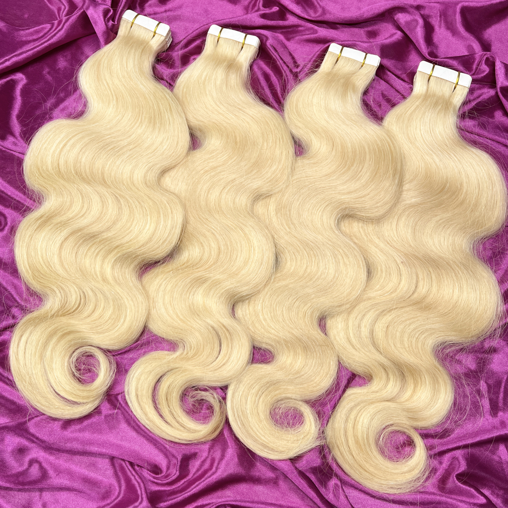 Dima 613 Blonde Body Wave Virgin Hair Tape In Extension 20 Pcs/Pack