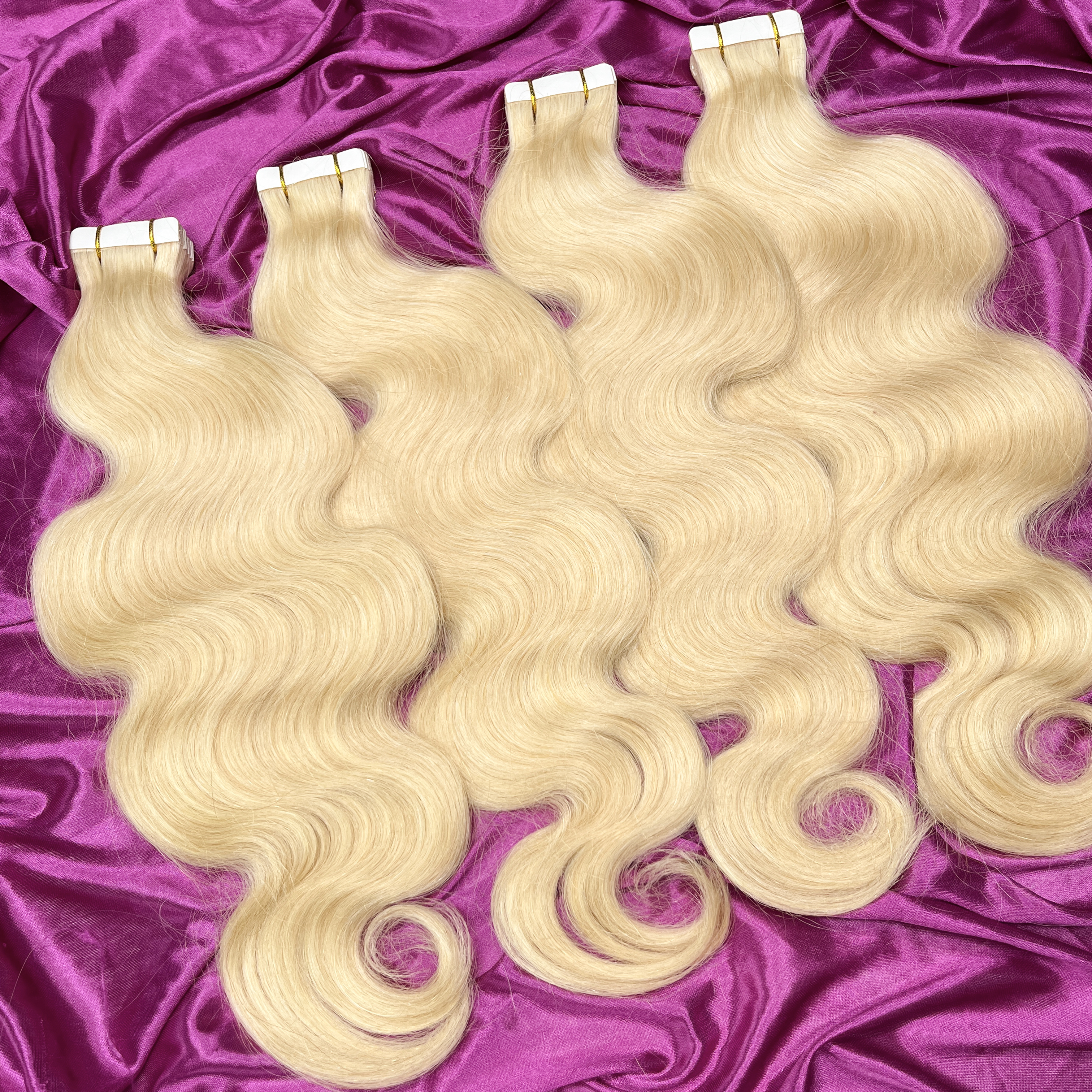 Dima 613 Blonde Body Wave Virgin Hair Tape In Extension 20 Pcs/Pack
