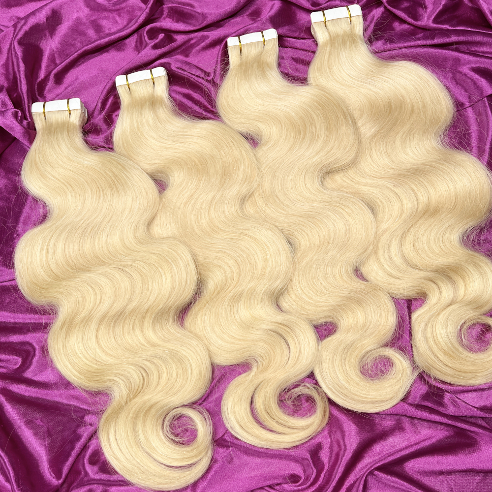 Dima 613 Blonde Body Wave Virgin Hair Tape In Extension 20 Pcs/Pack