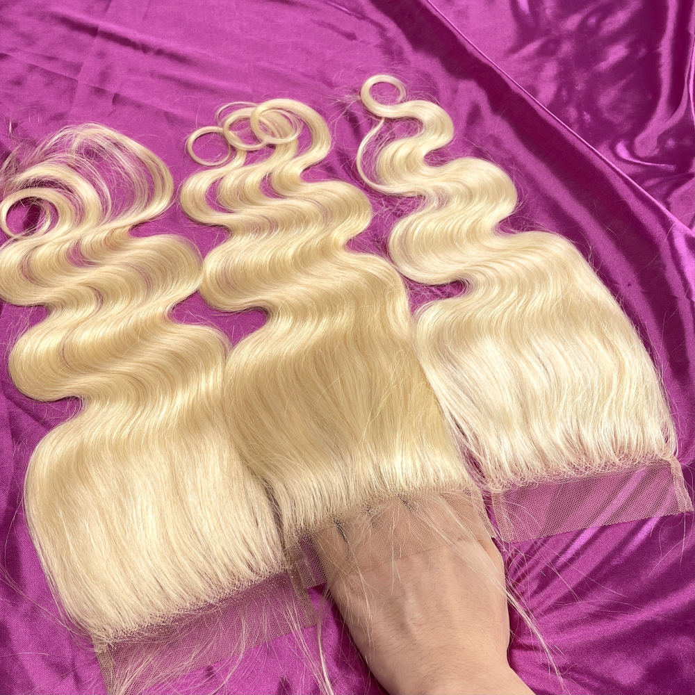 Dima 613 4x4 Transparent Lace Closure Body Wave Brazilian Virgin Remy Human Hair