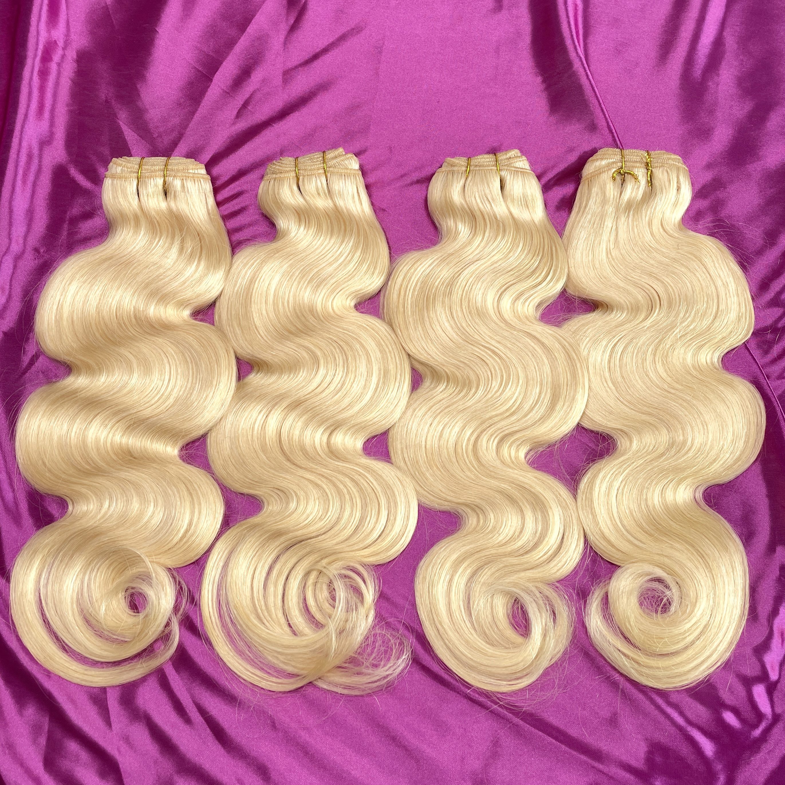 Dima 613 Blonde Color Body Wave Unprocessed Virgin Hair Bundle Extension