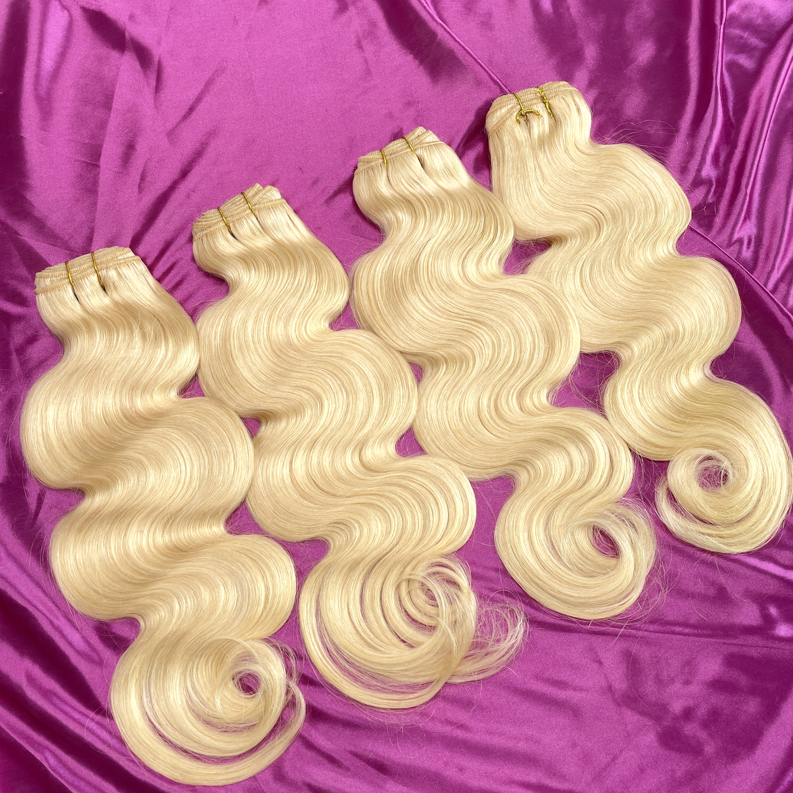 Dima 613 Blonde Color Body Wave Unprocessed Virgin Hair Bundle Extension
